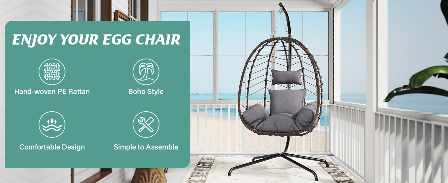 egg chair