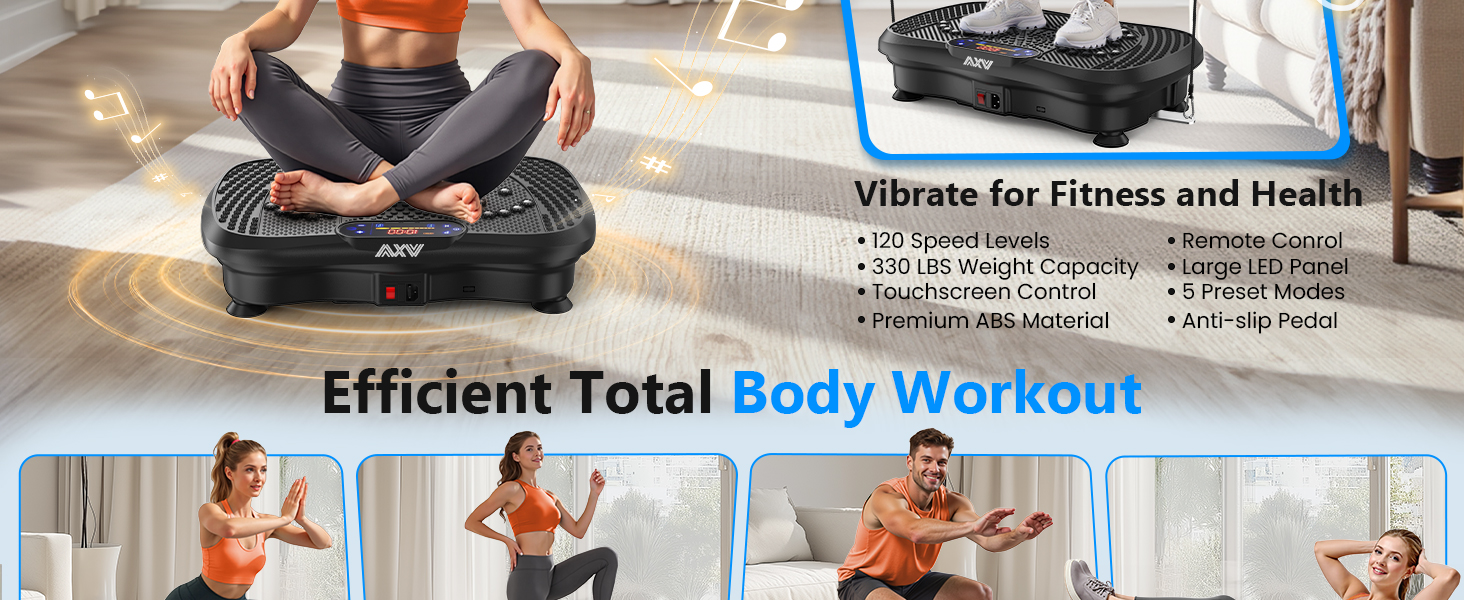 vibration plate exercise machine