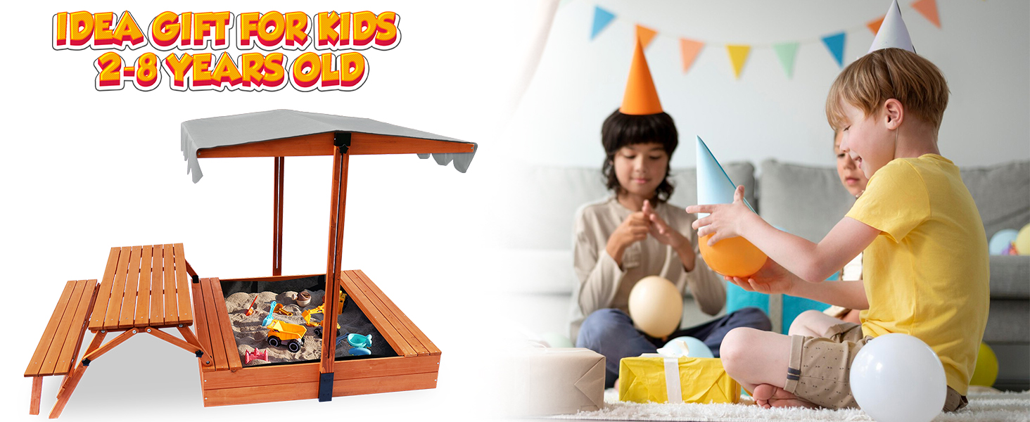 sand box with lid