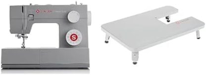 Heavy-Duty 4423 High-Speed Sewing Machine Includes Accessory Kit 97 Stitches One-Step Buttonhole