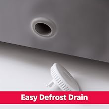 defrost drain