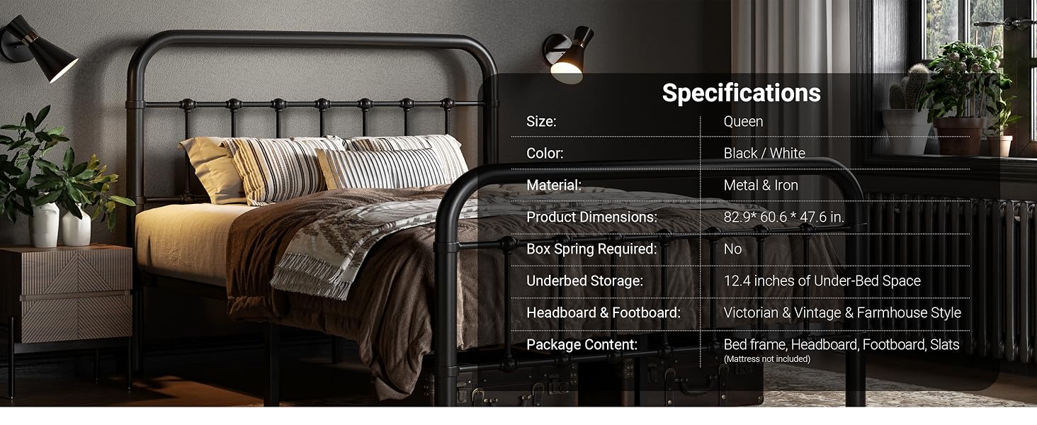 queen bed frame