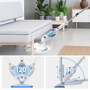 steam mop for all floors steamer cleaner vinyl hardwood