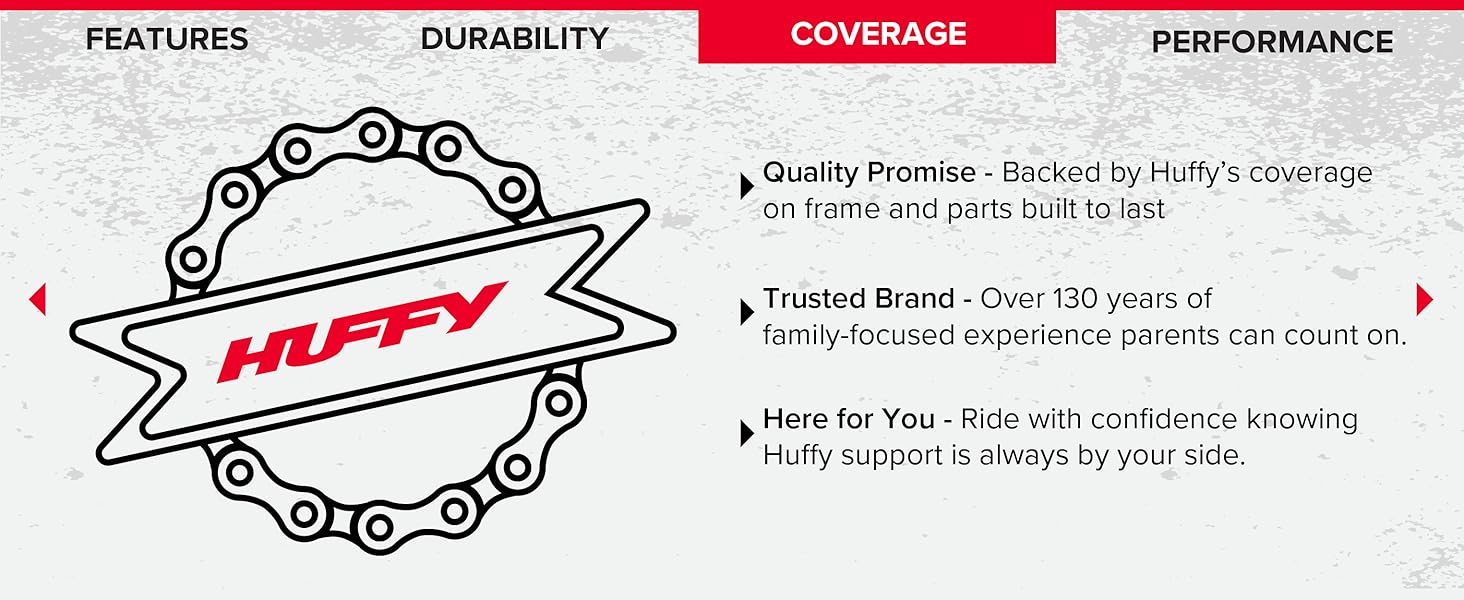 Huffy Stone Mountain mountain bike with front suspension and rugged all terrain tires