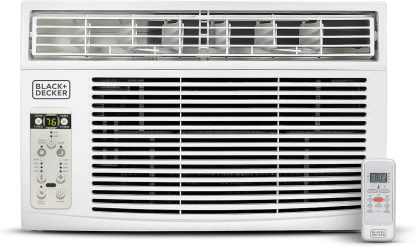 BLACK+DECKER Window Air Conditioner 5000 BTU Cools Up to 150 Square Feet AC Mechanical Controls