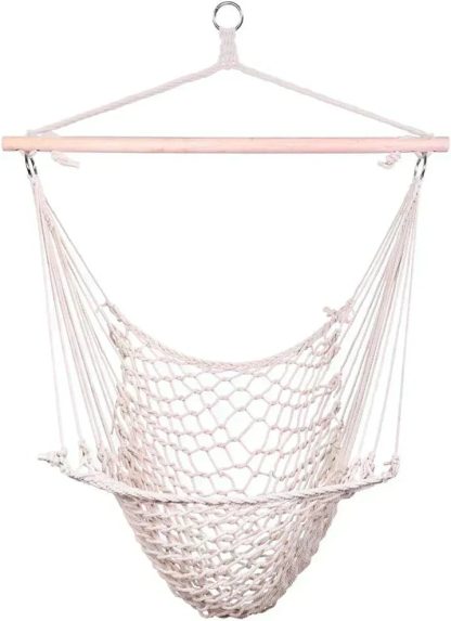 ONCLOUD Hammock Chair Hanging Rope Swing Load Capacity Macrame Hammock Swing Seat