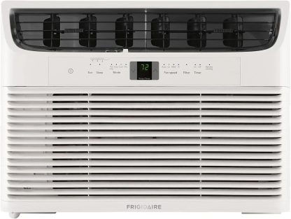 Frigidaire 5,000 BTU Window Air Conditioner Remote Control Cools Up to 150 Sq. Ft. Quiet Operation