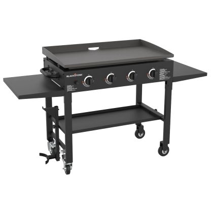 Blackstone 36 Inch Gas Griddle Cooking Station 4 Burner Flat Top Gas Grill Propane Fuelled