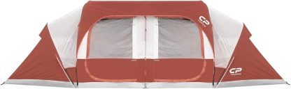 CAMPROS CP Tent 12-Person-Camping-Tents 3 Room Family Tents Waterproof Family Tent