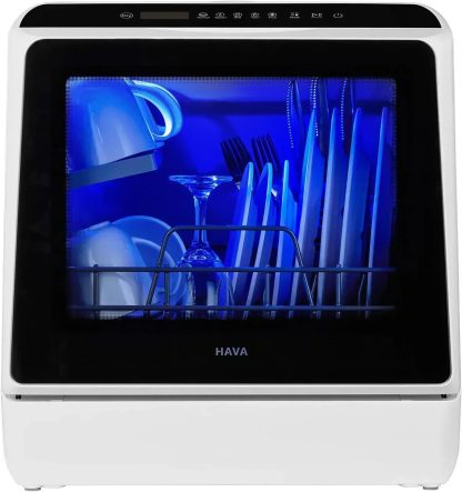 HAVA tabletop dishwasher 6-program portable dishwasher with built-in 5-liter water tank