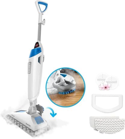 Power Fresh Steam Mop with Natural Sanitization Floor Steamer Tile Cleaner Hardwood Floor Cleaner