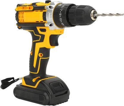 21V Lithium Cordless Drill Driver Kit with Two Batteries and Charger