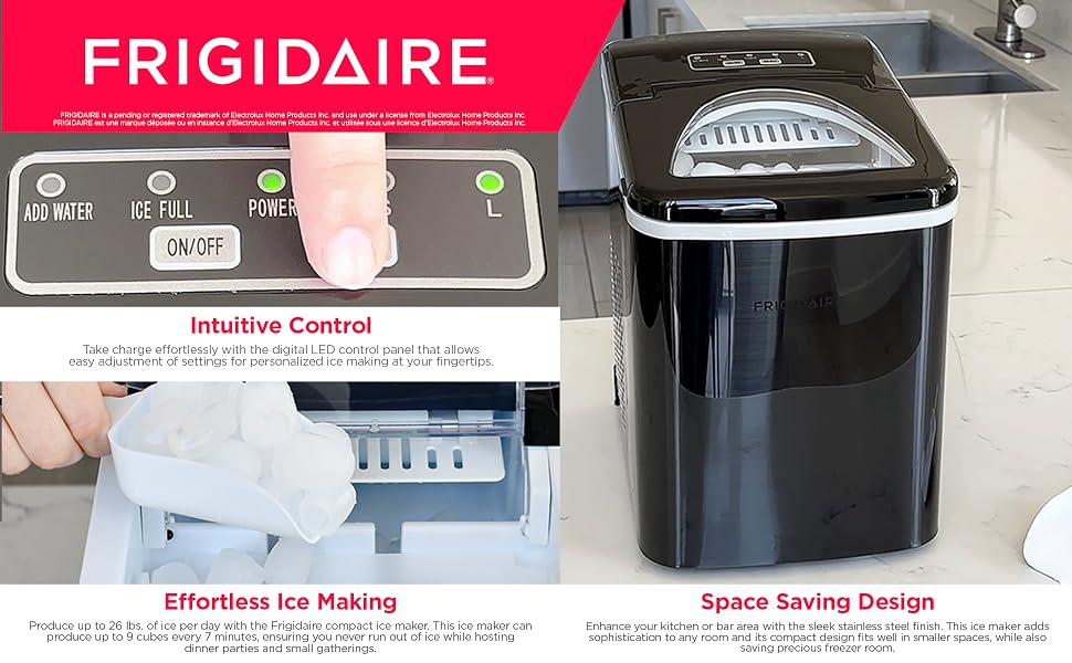 Frigidaire compact ice maker