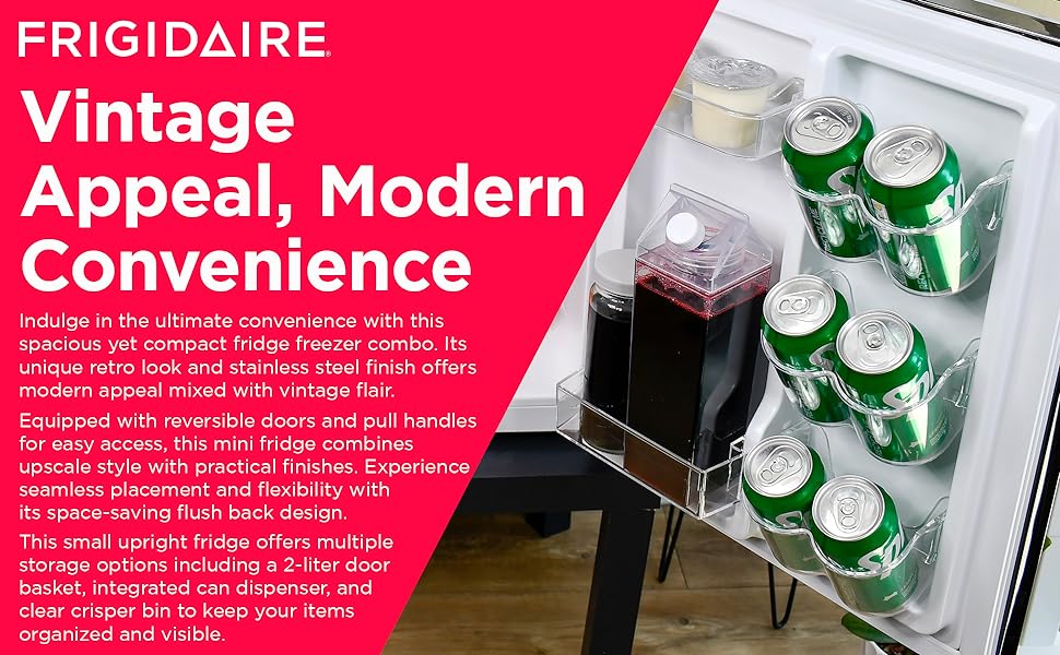 compact fridge freezer combo mini fridge small upright fridge