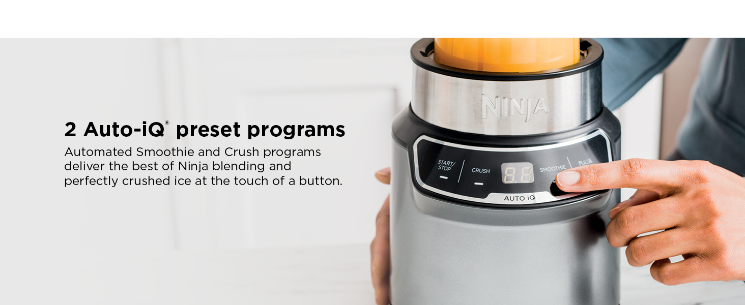 2 programs Drink &amp; go Easy to clean