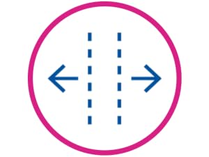 Image icon showing expanded space