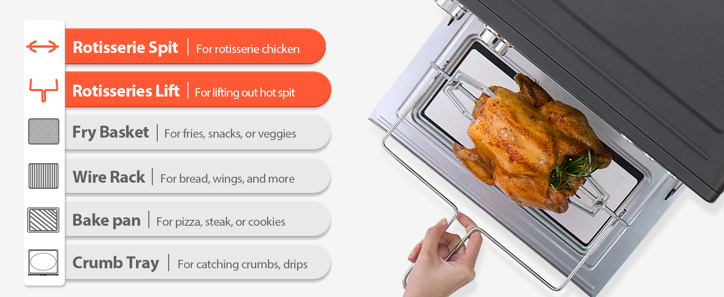 airfryer toaster oven combo