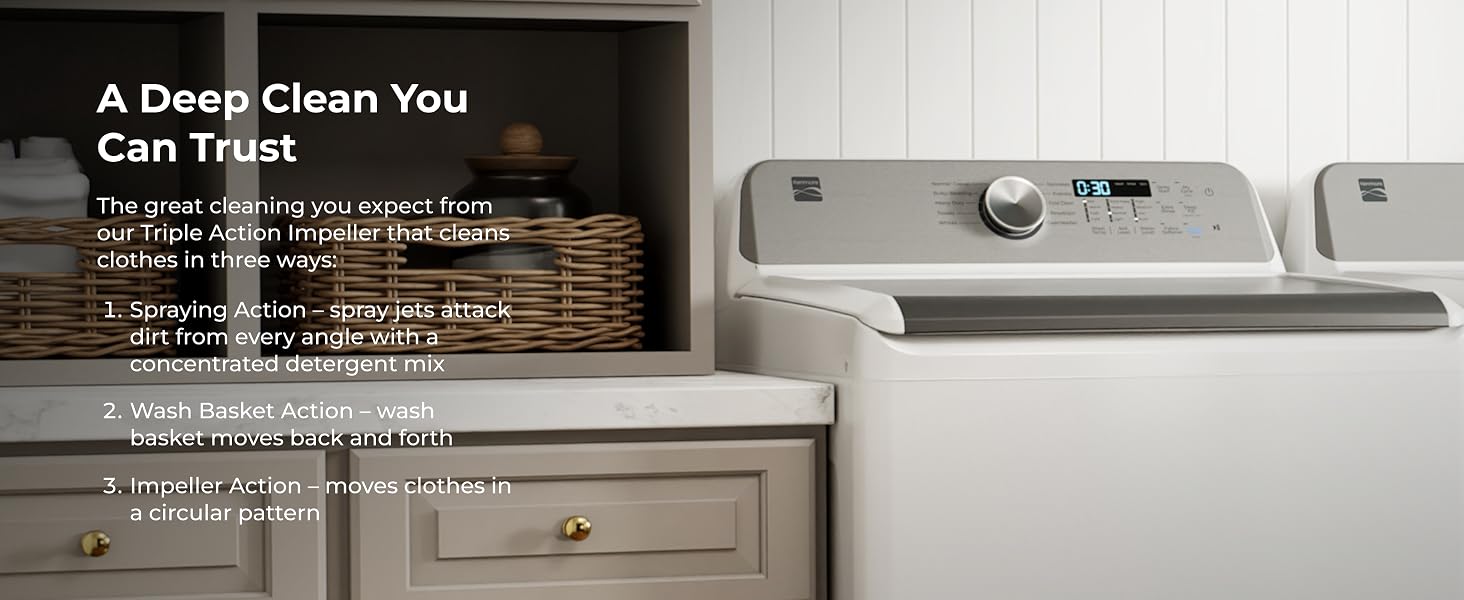 a deep clean you can trust with the sanitize cycle