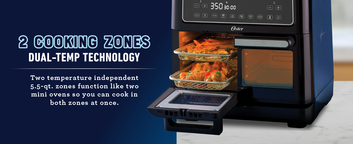 Two Independent Cook Zones