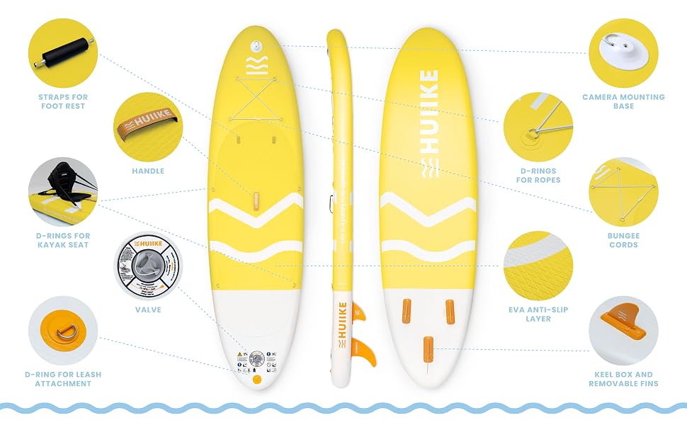 Stand up paddle board inflatable with everything you need