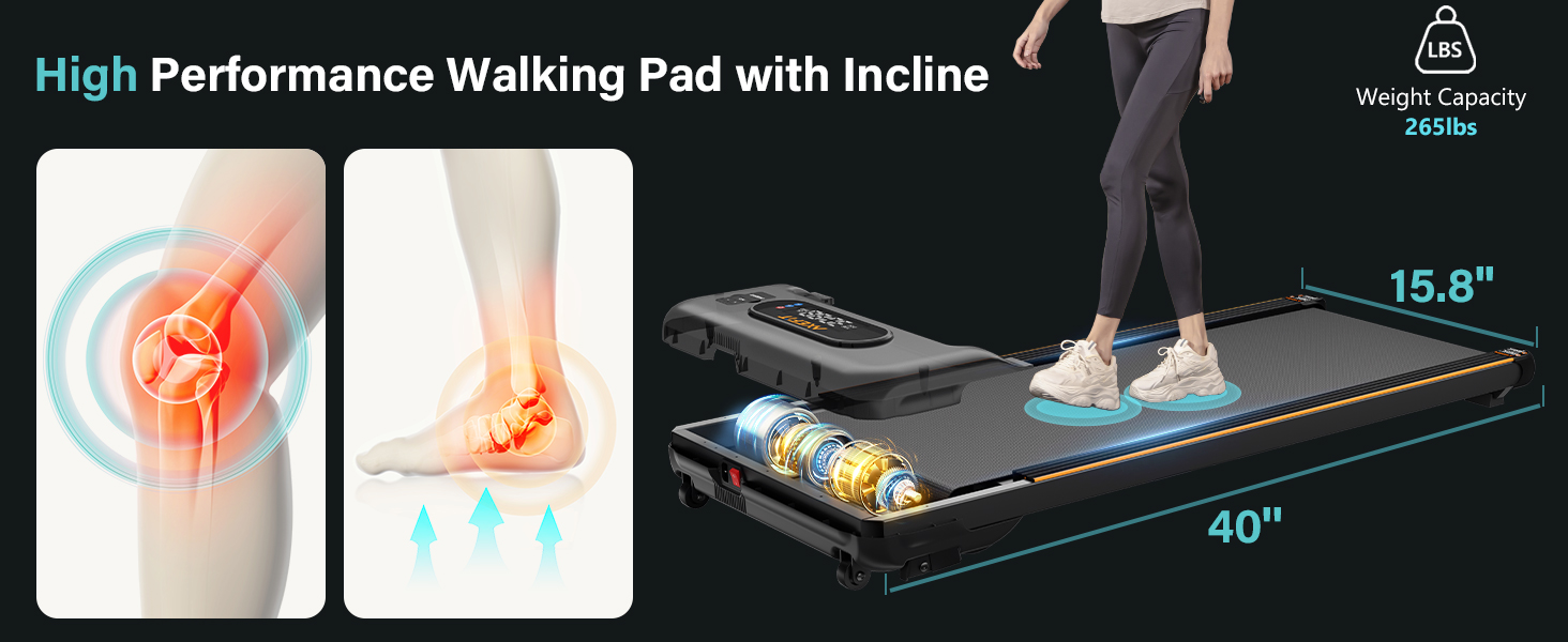 incline walking pad