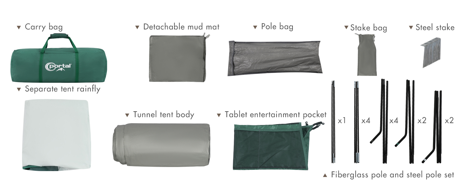 family camping tent
