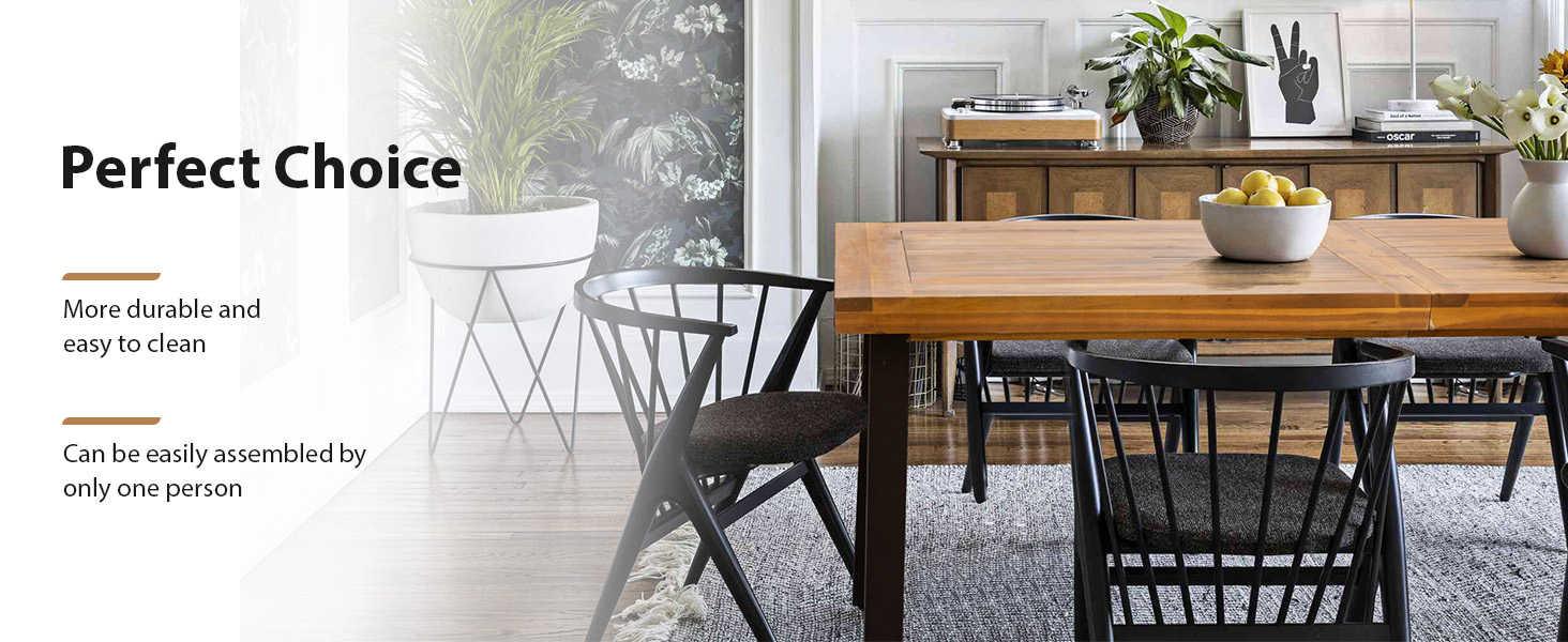 wood dining table