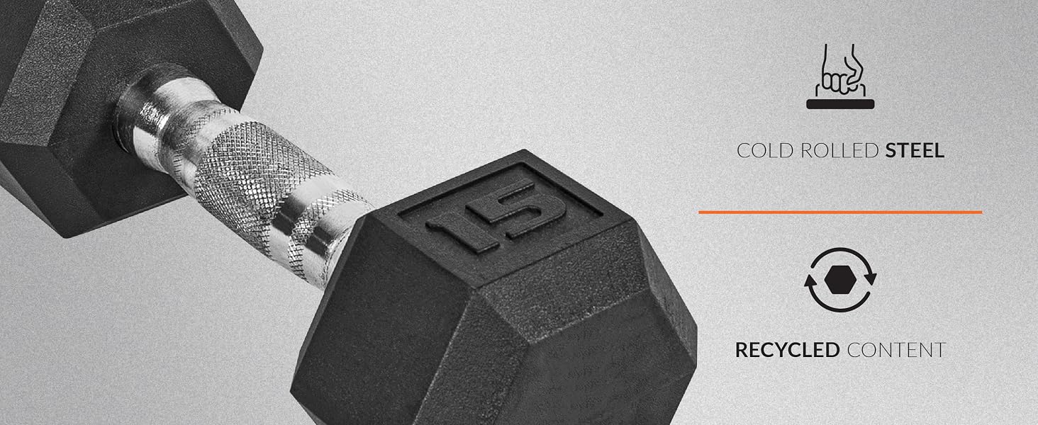 150lb Hex Dumbbell Set Durable Rubber Coated Weights CAP Barbell Training Set Set de Pesas Completo