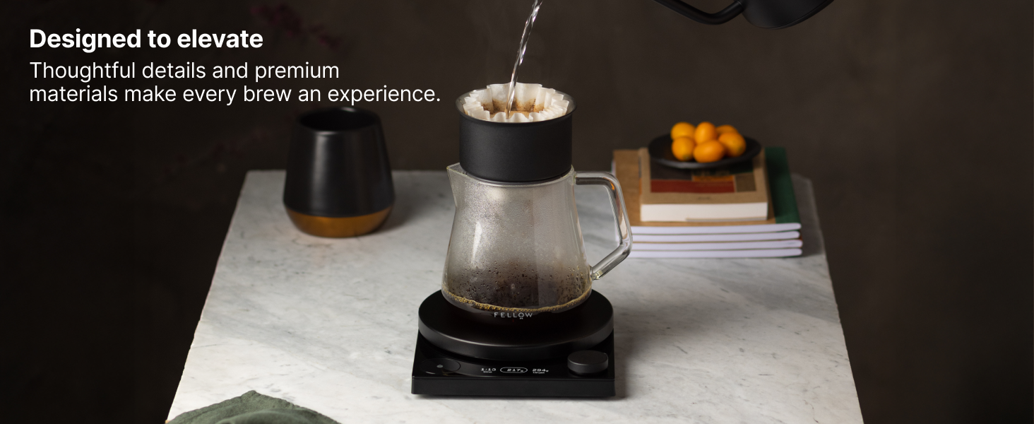 Premium materials to make every brew an experience