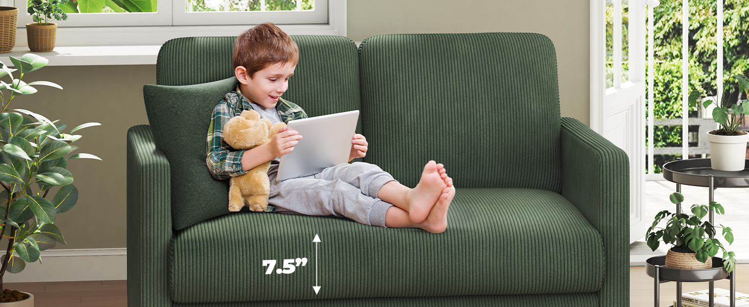 loveseat sofa love seat small loveseat for small spaces small corduroy couch for bedroom