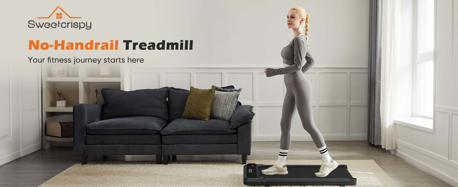 Sweetcrispy Compact Treadmill