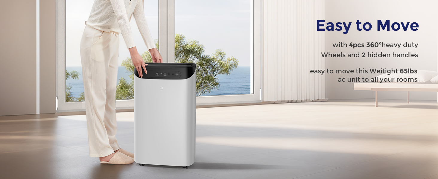 Portable ac unit 14000btu with heat