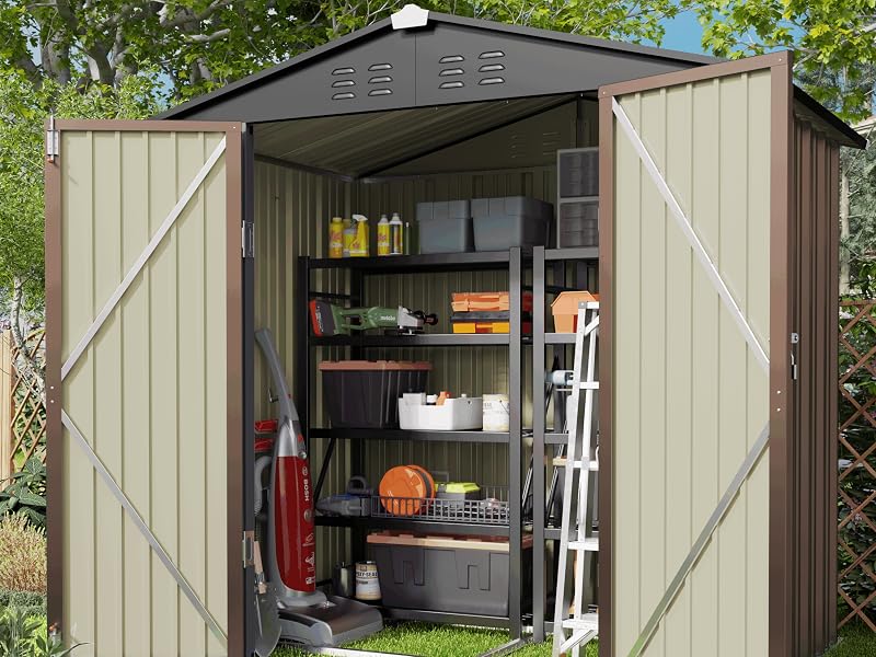 6' x 4' Outdoor Storage Shed