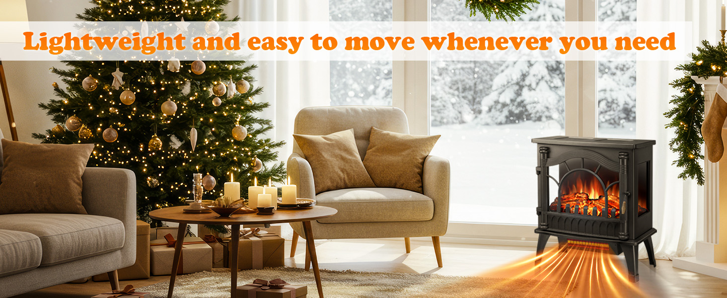 Lightweight and easy to move whenever you need.
