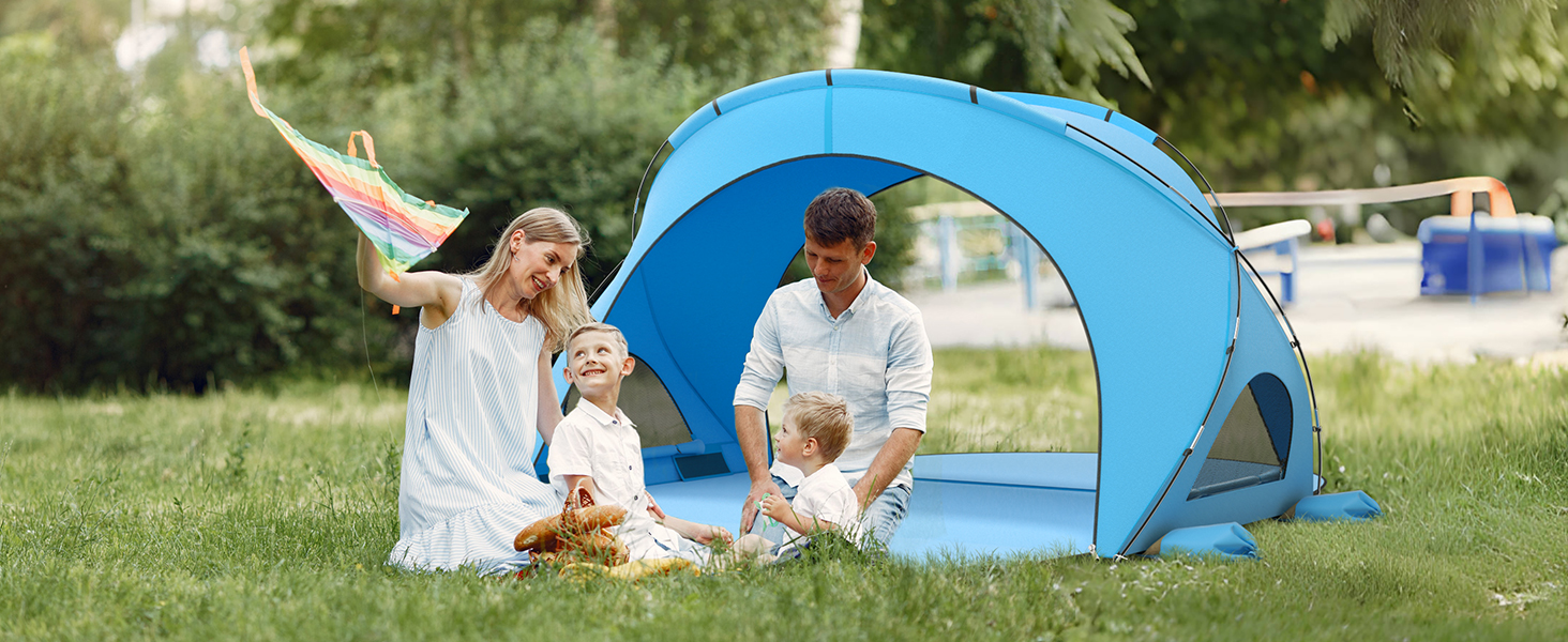 beach shade tent