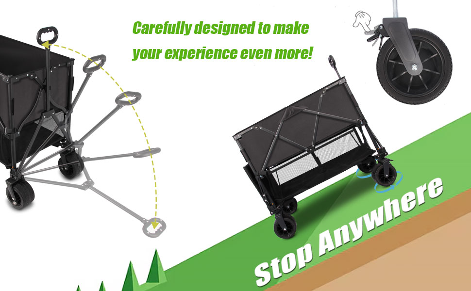 Durable Steel Wagon, Large Capacity Wagon