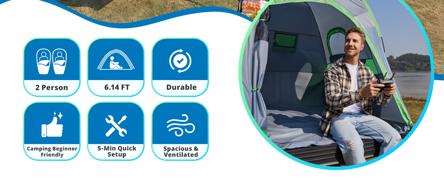 Golabs TE1 Truck Tent - 6.14FT